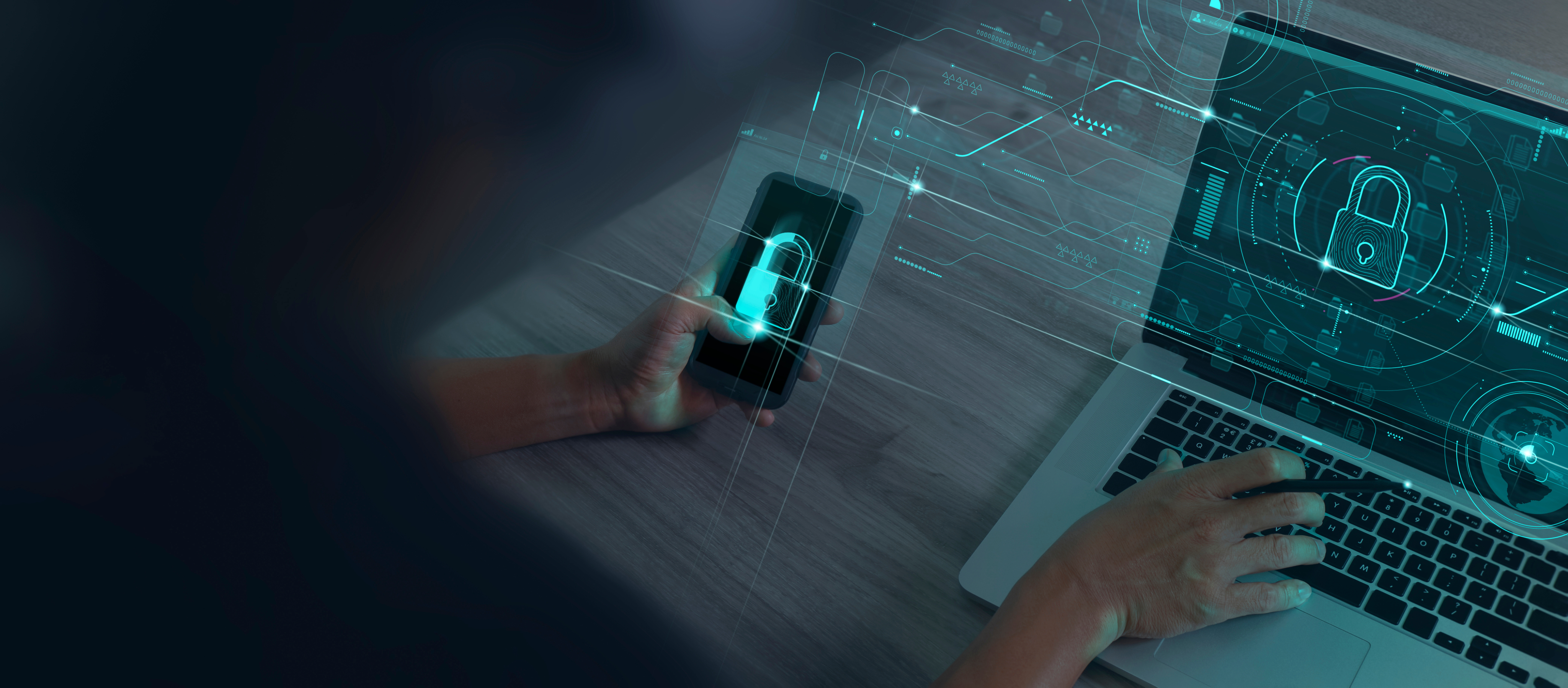 Hagion cybersecurity experts discussing an incident
